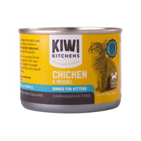 Kiwi Kitchens Chicken and Mussel Dinner Canned Wet Food For Kittens 170 Gms