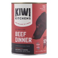 Kiwi Kitchens Canned Dog Food Beef Dinner 375 Gms