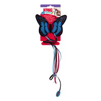 KONG Teaser Butterfly Crackle Toy for Cats