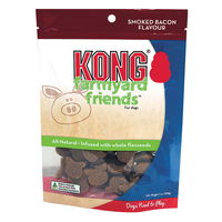 KONG Farmyard Friends Smoked Bacon Flavour Dog Treats 