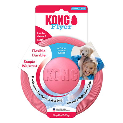 KONG Flyer Rubber Toy for Puppy