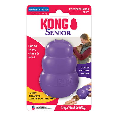 KONG Senior Rubber Toy for Dogs