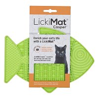 LickiMat Classic Casper Cat Green