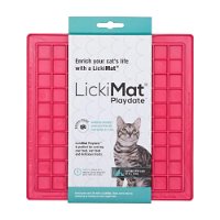 LickiMat Classic Playdate Cat Pink