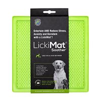 LickiMat Classic Soother Dog Green