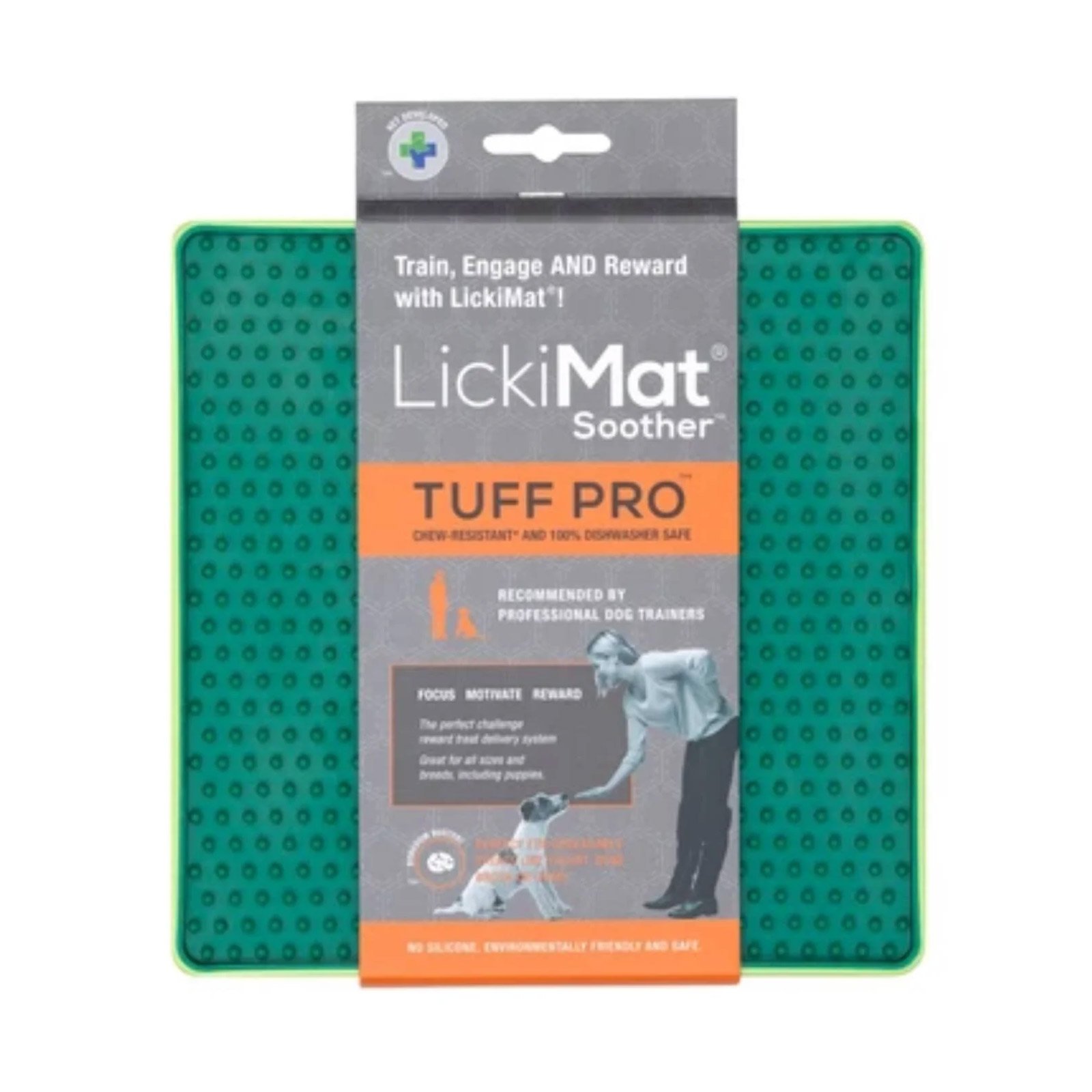 LickiMat Pro Soother Dog Green