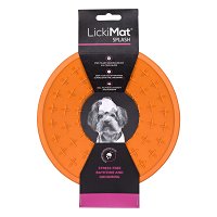 LickiMat Splash Dog Orange