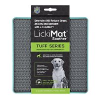LickiMat Tuff Soother Dog Turquoise
