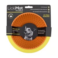 LickiMat Wobble Dog Orange
