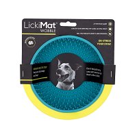 LickiMat Wobble Dog Turquoise