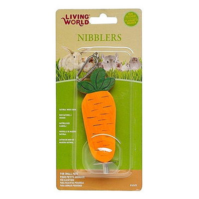Living World Nibbler Carrot on Stick