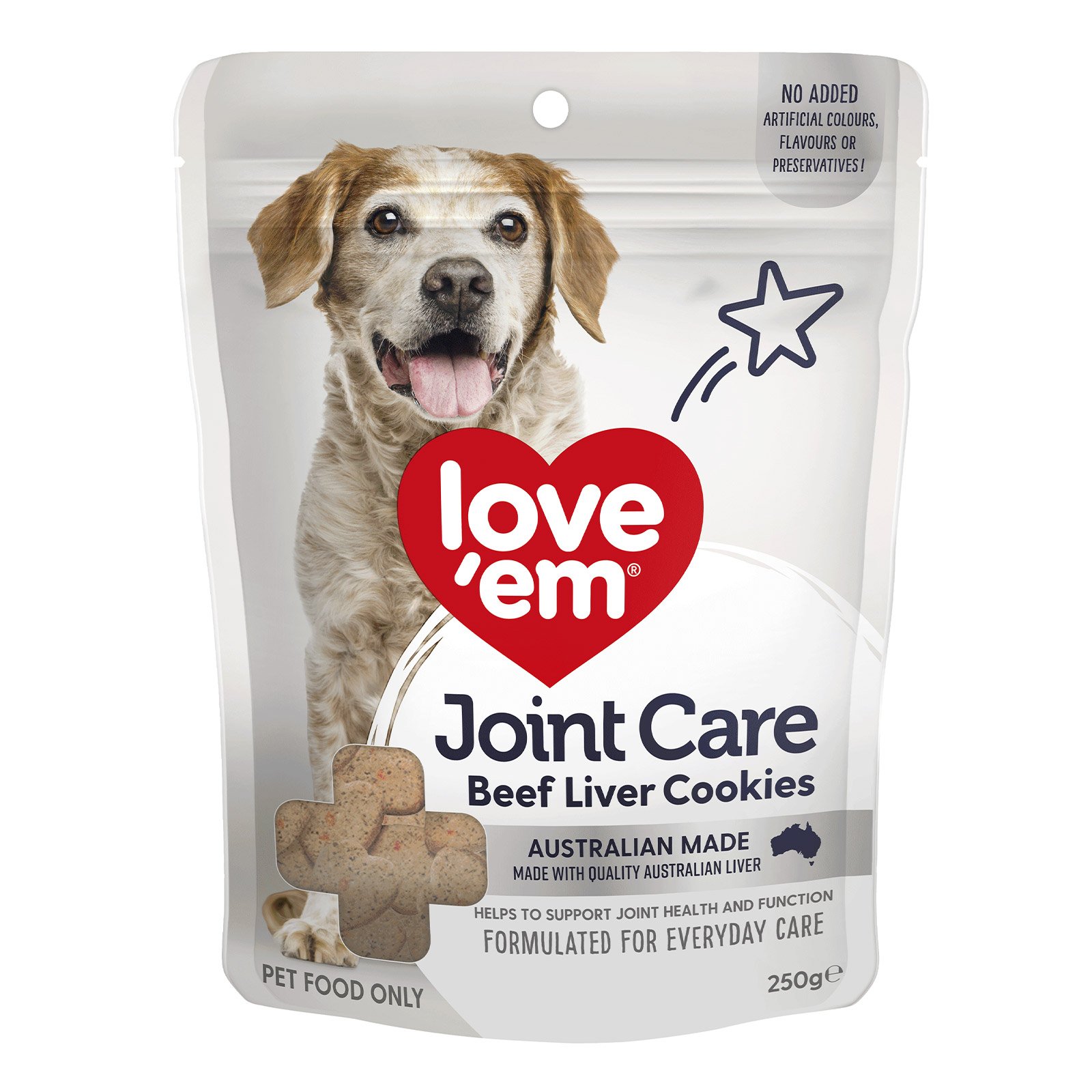 Love Em Beef Joint Care Cookie Treats For Dogs