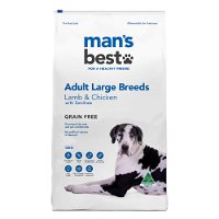 Mans Best Lamb And Chicken With Sardines Grain Free Large Breed Adult Dry Dog Food