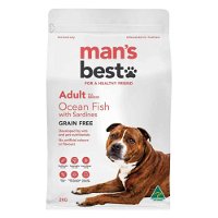Mans Best Ocean Fish With Sardines Grain Free Adult Dry Dog Food