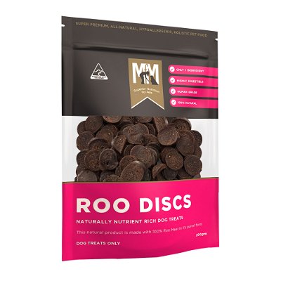 Meals for Mutts (MFM) Roo Disc Naturally Nutrient Rich Dog Treats