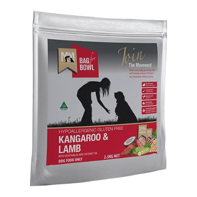 Meals for Mutts (MFM) Kangaroo & Lamb with Vegetables and Coconut Oil Dry Dog Food