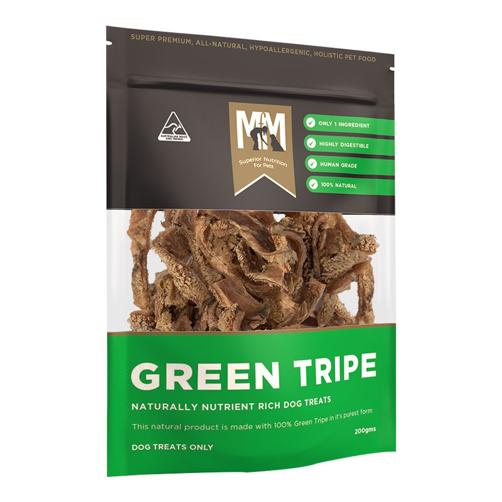 Meals for Mutts (MFM) Green Tripe Naturally Nutrient Rich Dog Treats