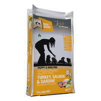 Meals for Mutts (MFM) Puppy & Whelping Turkey, Salmon & Sardine with Vegetables and Coconut Oil Dry Dog Food