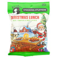 Mimi & Munch Christmas Lunch Beef, Pumpkin & Sweet Potato Dog Treats 25gm