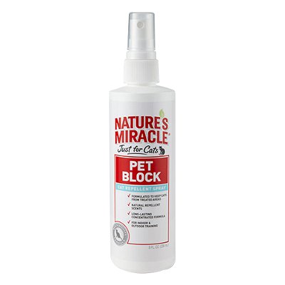 Nature's Miracle Pet Block Repellent Spray for Cats