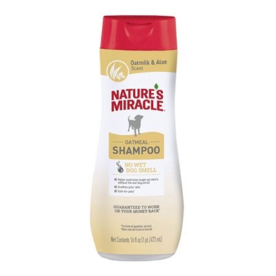 Nature's Miracle Oatmilk & Aloe Scent Oatmeal Shampoo for Dogs