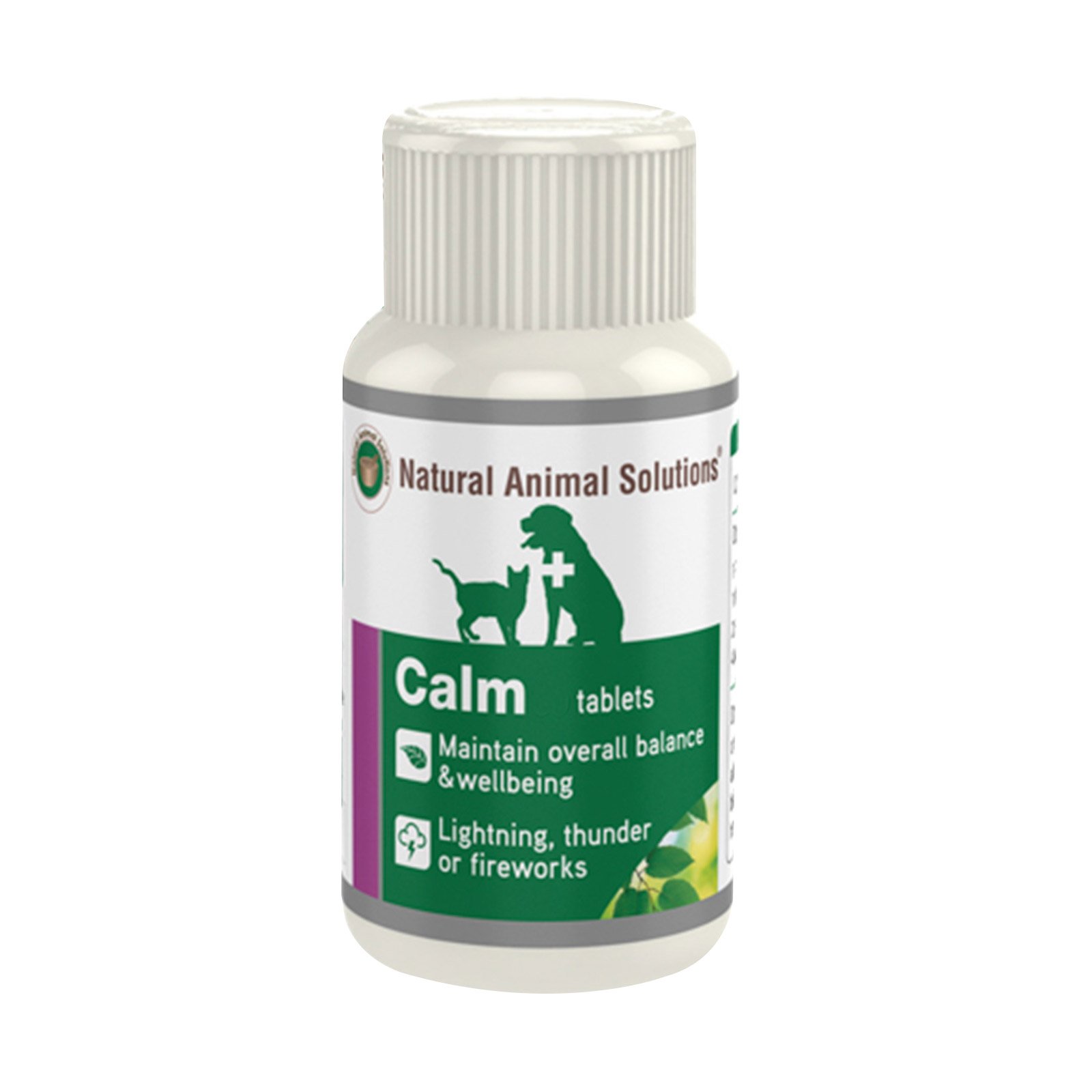 Natural Animal Solutions Calm Tablets for Dogs and Cats