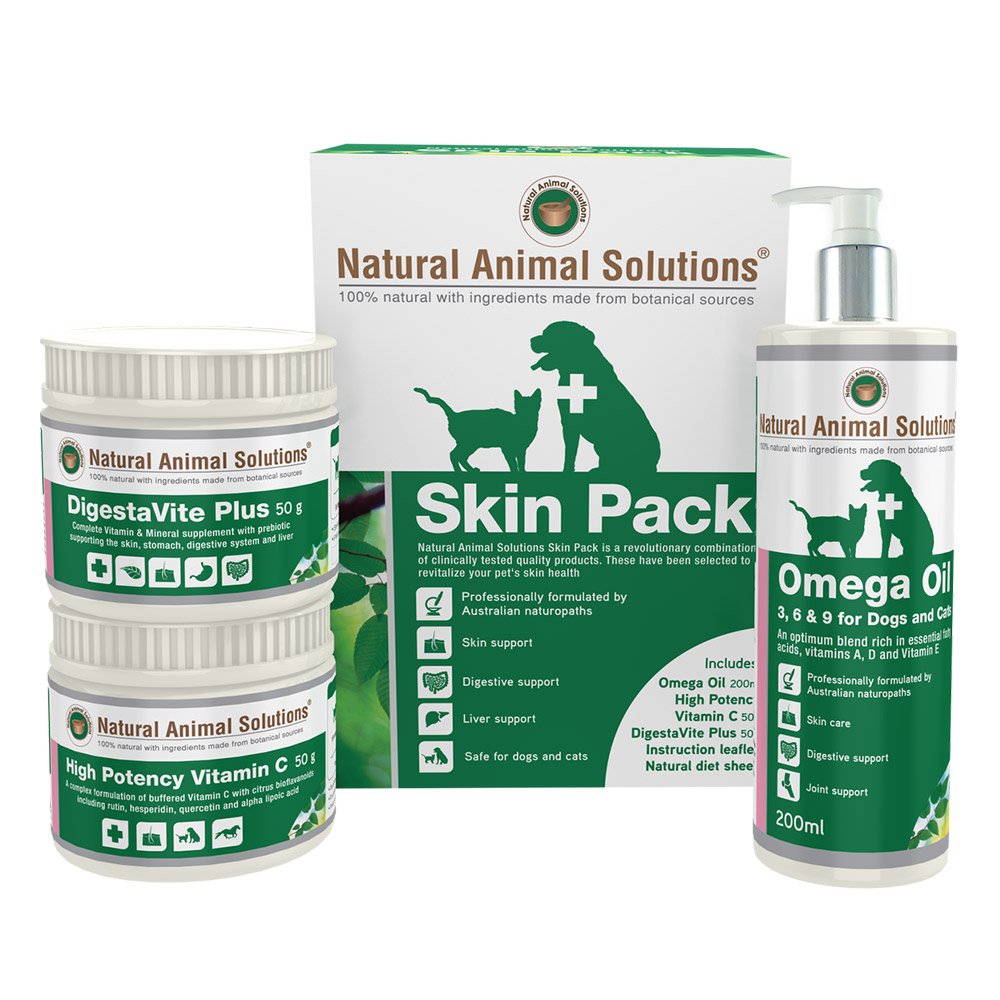 Natural Animal Solutions (NAS) Skin Pack For Dogs And Cats