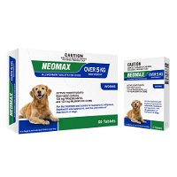 Neomax Allwormer Tablets For Large Dogs 5 To 25 Kg