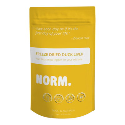 Norm Duck Liver Meal Topper for Dogs And Cats