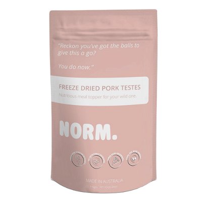 Norm Pork Testes Freeze Dried Meal Topper for Dogs And Cats