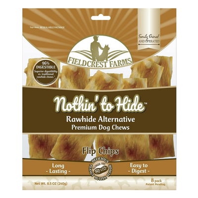 Nothin' To Hide Flip Chips Peanut Butter Flavor Dog Treats