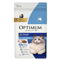 Optimum Furball 1+ Years with Chicken Dry Cat Food