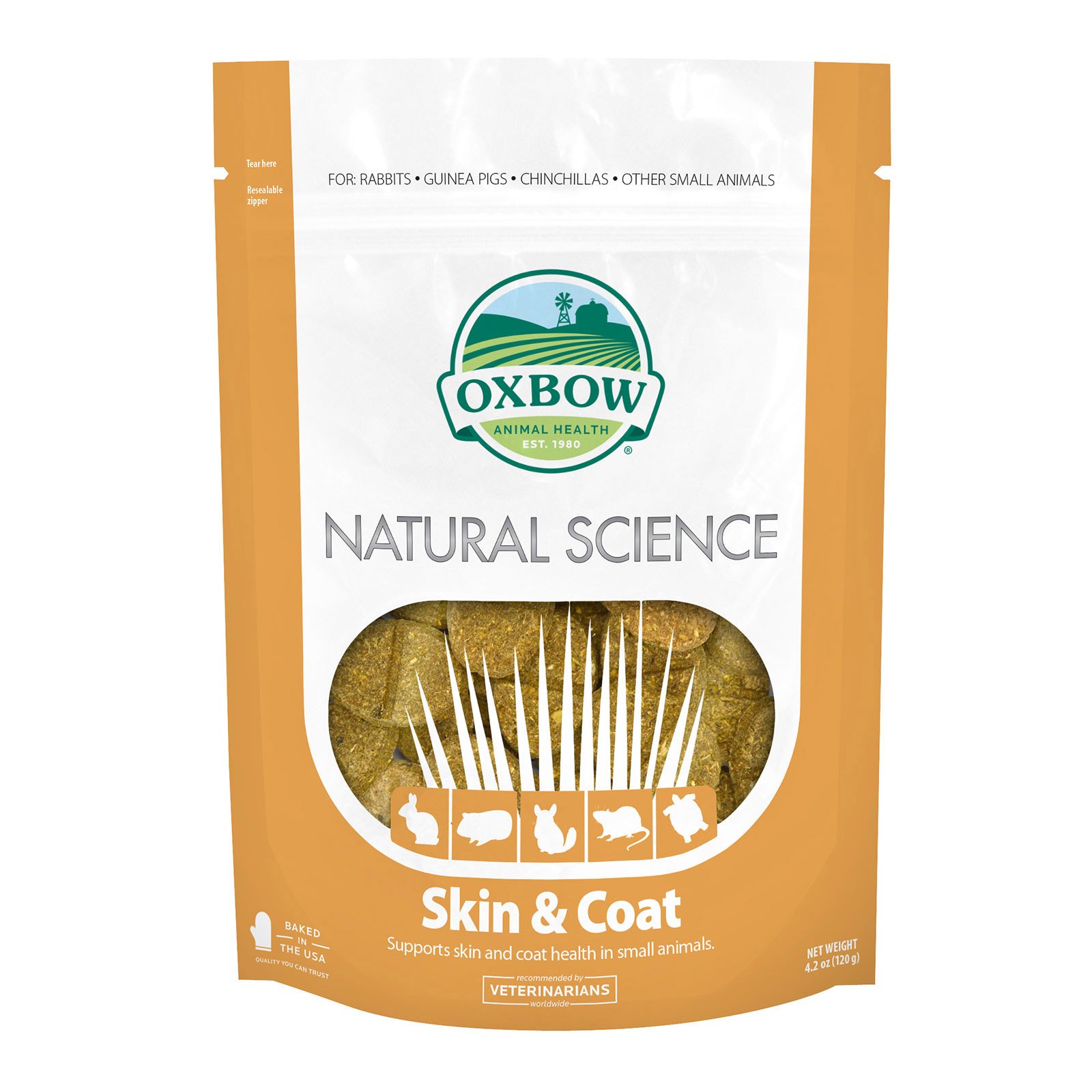 Oxbow Natural Science Skin & Coat Supplement 