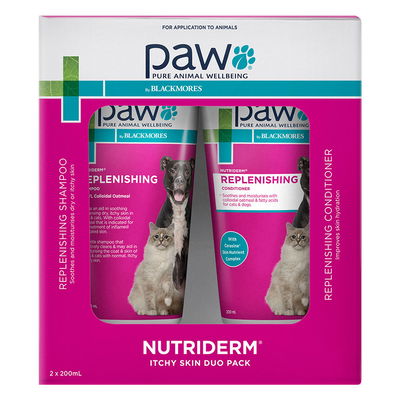 Paw Nutriderm Itchy Skin Duo Pack  1 Pack (Exp: 02/2025)