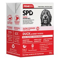 Prime100 SPD Single Protein Diets Slow Cooked Duck & Sweet Potato Dry Dog Food 