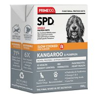 Prime100 SPD Single Protein Diets Slow Cooked Kangaroo & Pumpkin Dry Dog Food 