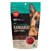 Prime Pantry SPT Single Protein Kangaroo Jerky Strips Treats for Dogs 100gm