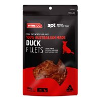 Prime100 SPT Single Protein Duck Fillets Treats for Dogs 100gm