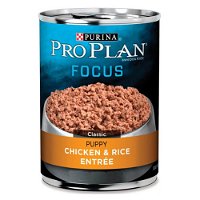 Pro Plan Dog Puppy Chicken & Rice Entree 368g X 12 Cans