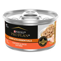 PRO PLAN Complete Essentials Chicken & Rice Entree in Gravy Wet Cat Food 85gm