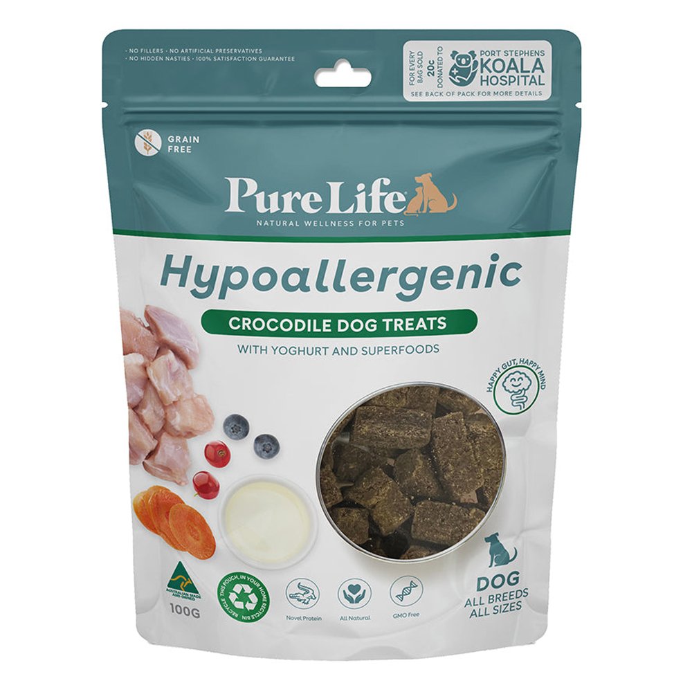 Pure Life Hypoallergenic Crocodile Dog Treats