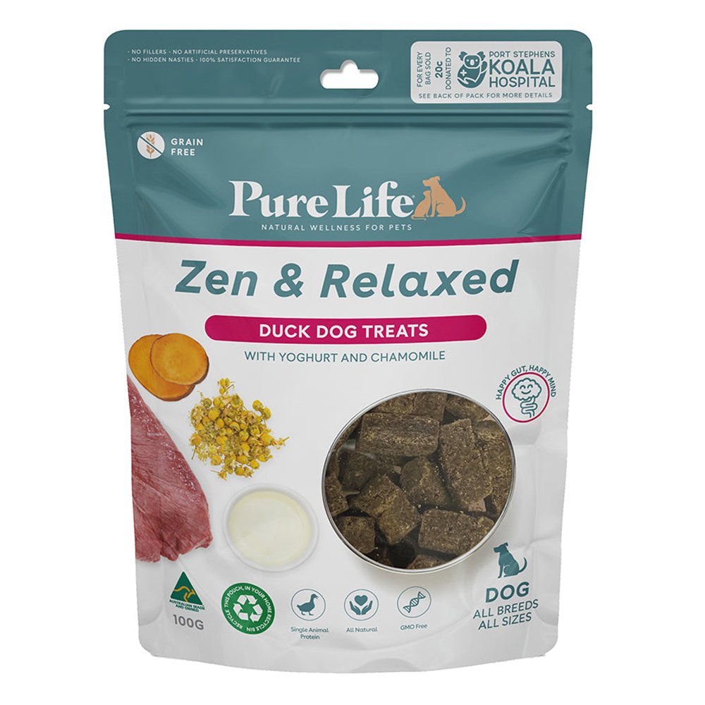 Pure Life Zen & Relaxed Duck Dog Treats