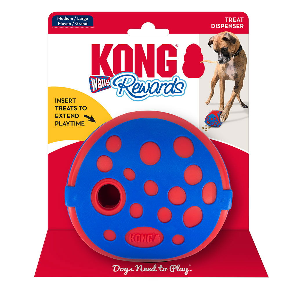 KONG Rewards Wally Treat Dispenser Toy for Dogs