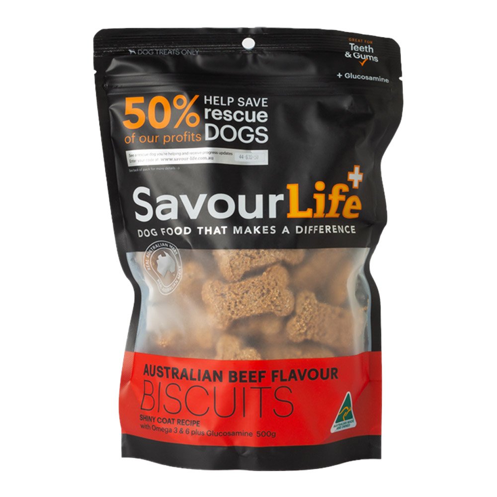 SavourLife Australian Beef Flavour Biscuit Treats for Dogs