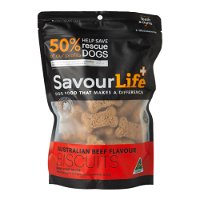SavourLife Australian Beef Flavour Biscuit Treats for Dogs 
