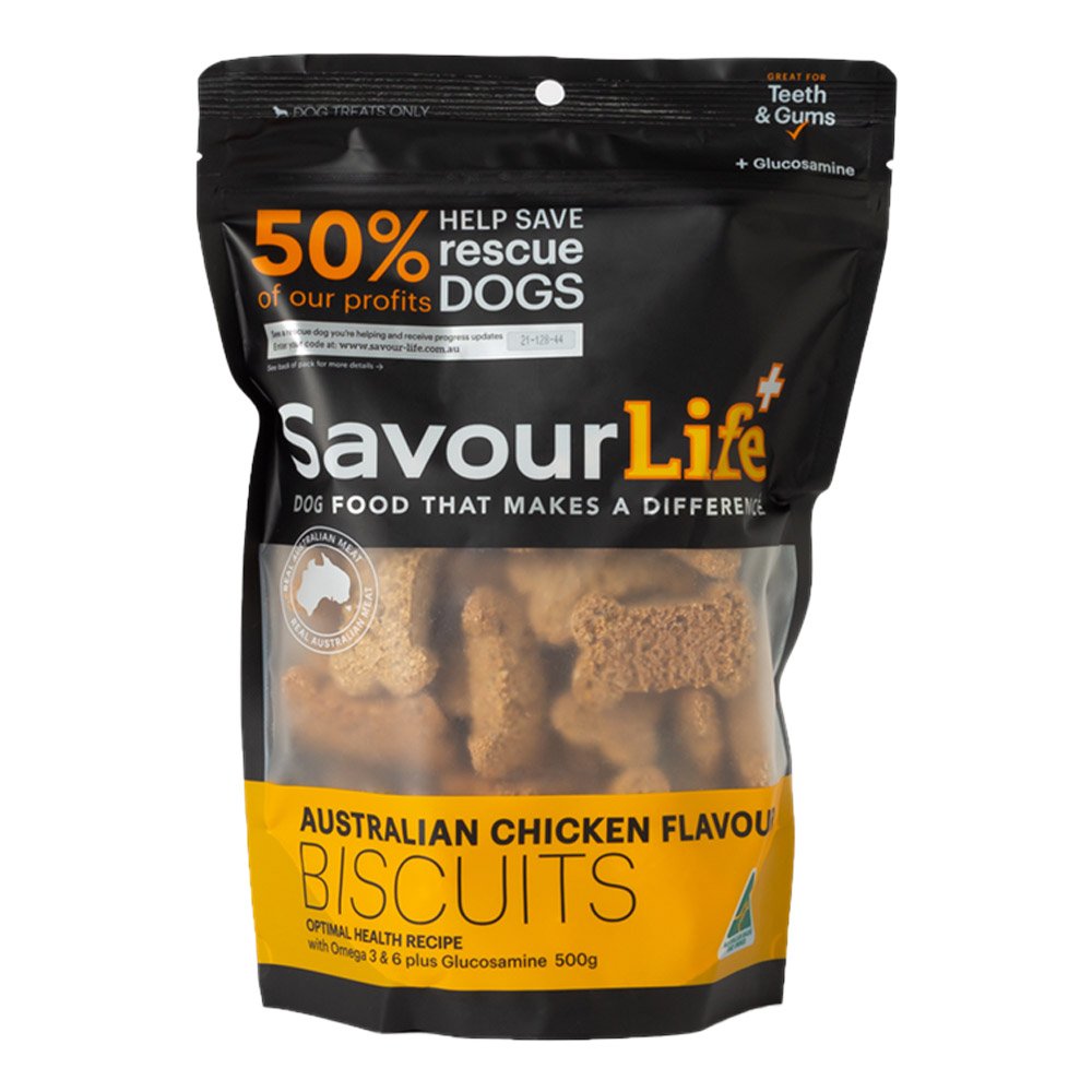 SavourLife Australian Chicken Flavour Biscuit Treats for Dogs