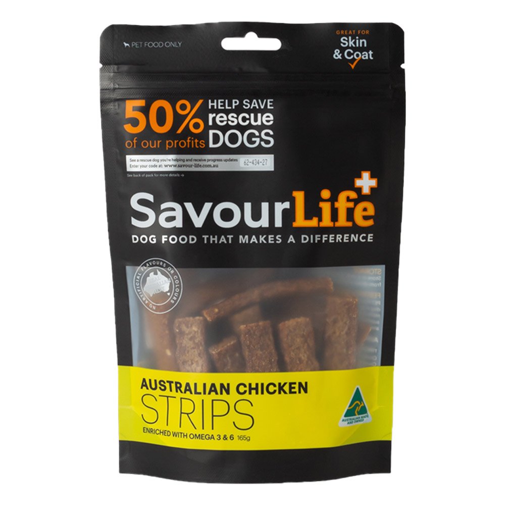 SavourLife Australian Chicken Strips Treats for Dogs