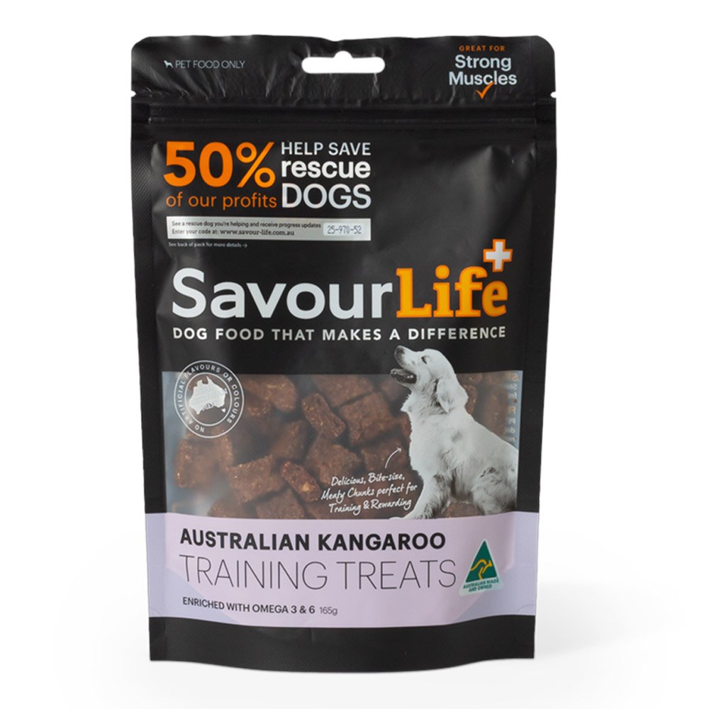 SavourLife Australian Kangaroo Training Treats for Dogs