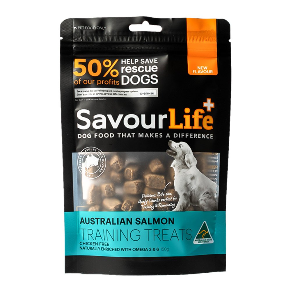SavourLife Australian Salmon Training Treats for Dogs