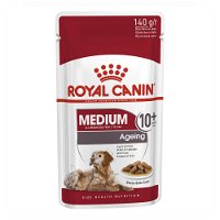 Royal Canin Medium Ageing 10+ Years In Sauce Pouches Wet Dog Food 140 Gms